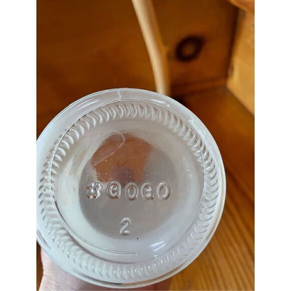 Painted Glass Gnome Canister - Picture 3 of 4